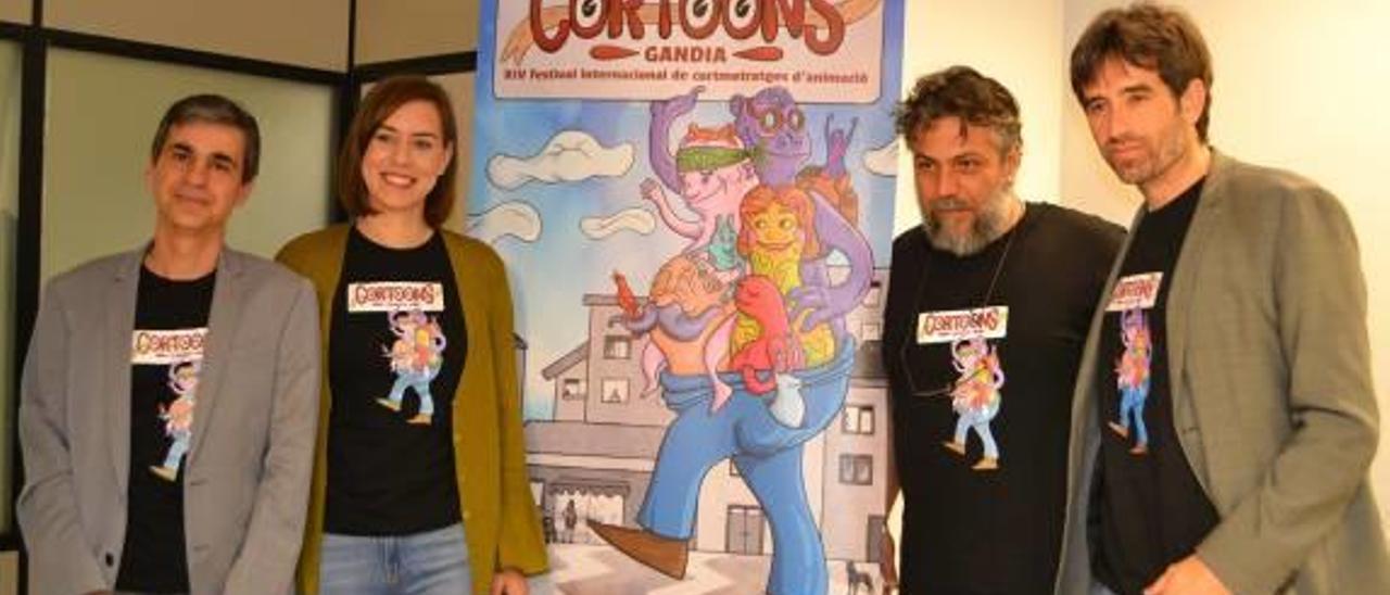 La presentación del Cortoons del año pasado.