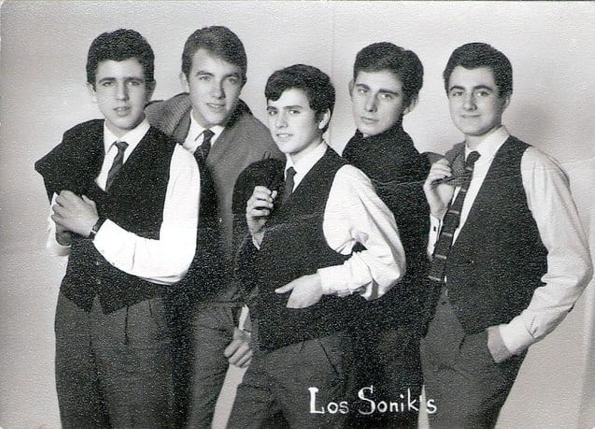 Los Soniks, uno de los grupos de música de Xàtiva, en los años 60 y 70.