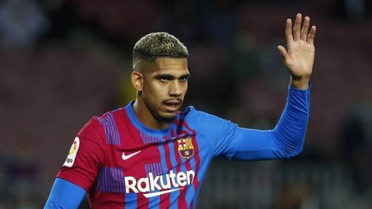 Ronald Araújo, con el Barça