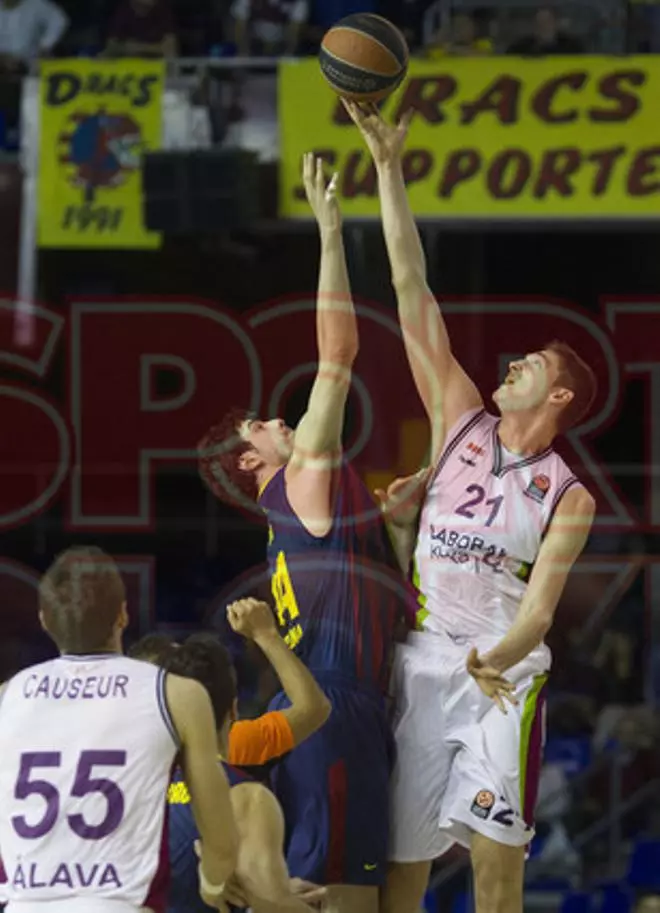 Las mejores imágenes del Barça-Laboral Kutxa