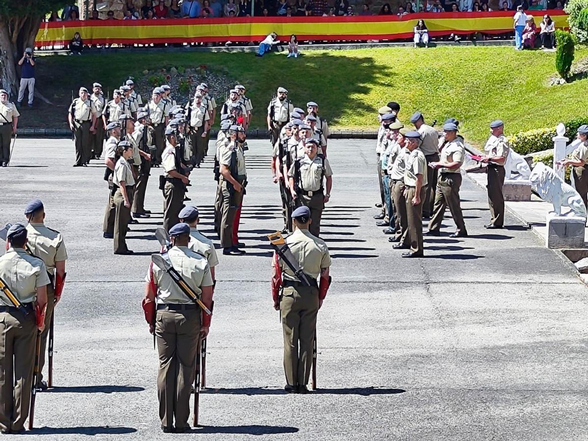 La Brilat conmemora su 60 aniversario con una parada militar en Cabo Noval