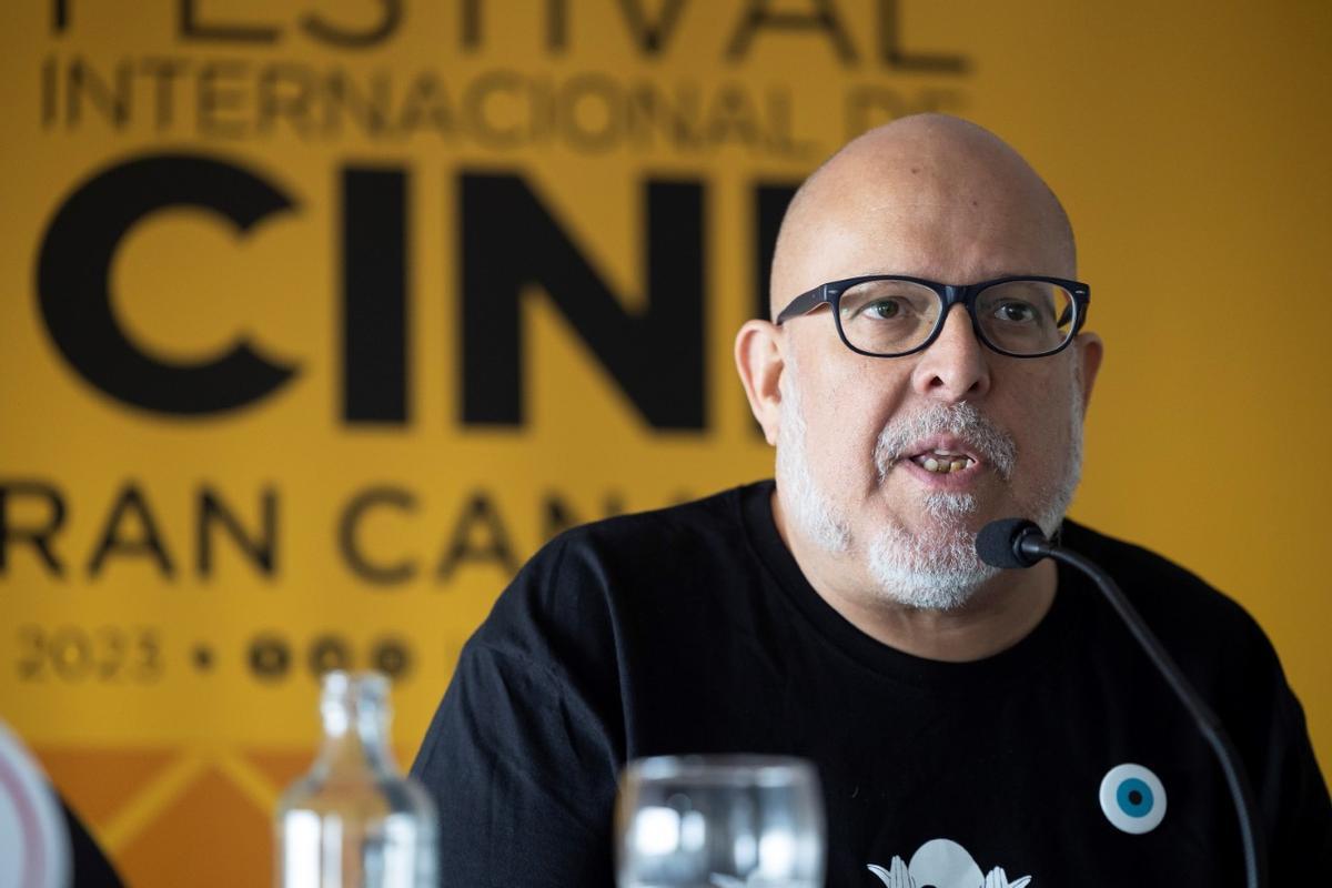 El coordinador Jesús Palacios