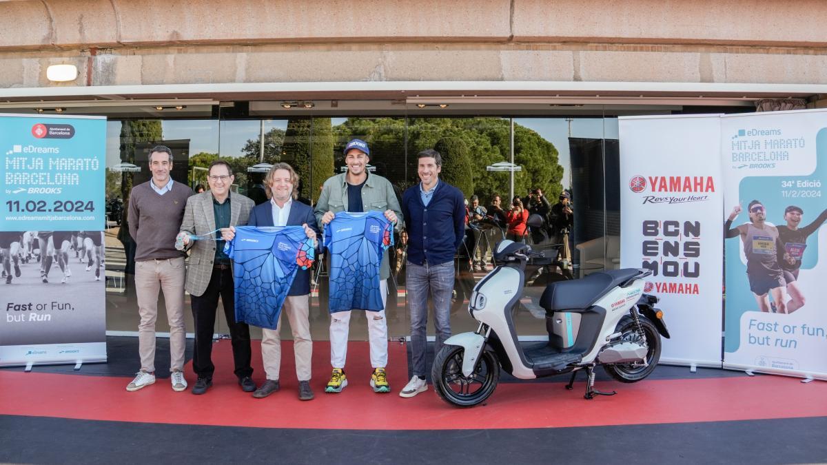 La carrera, presentada en el Palau Sant Jordi de Barcelona