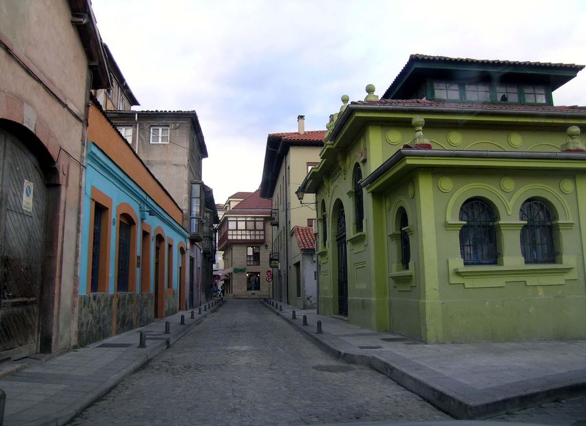 El casco urbano de Grado