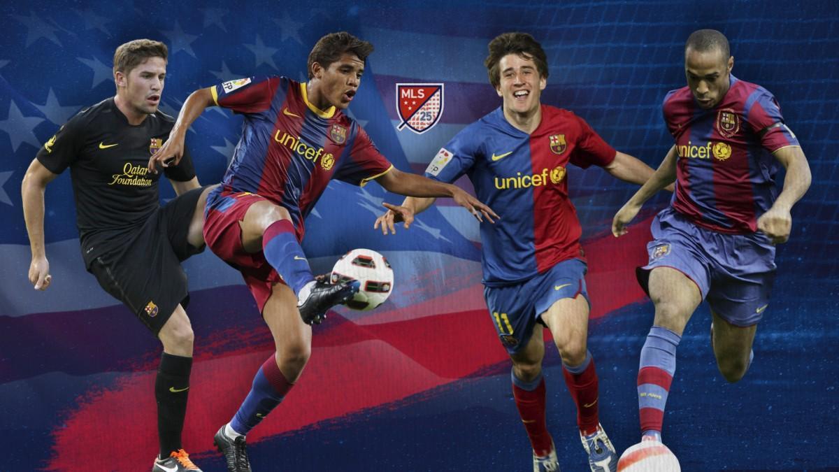 Exjugadores del Barça en la MLS