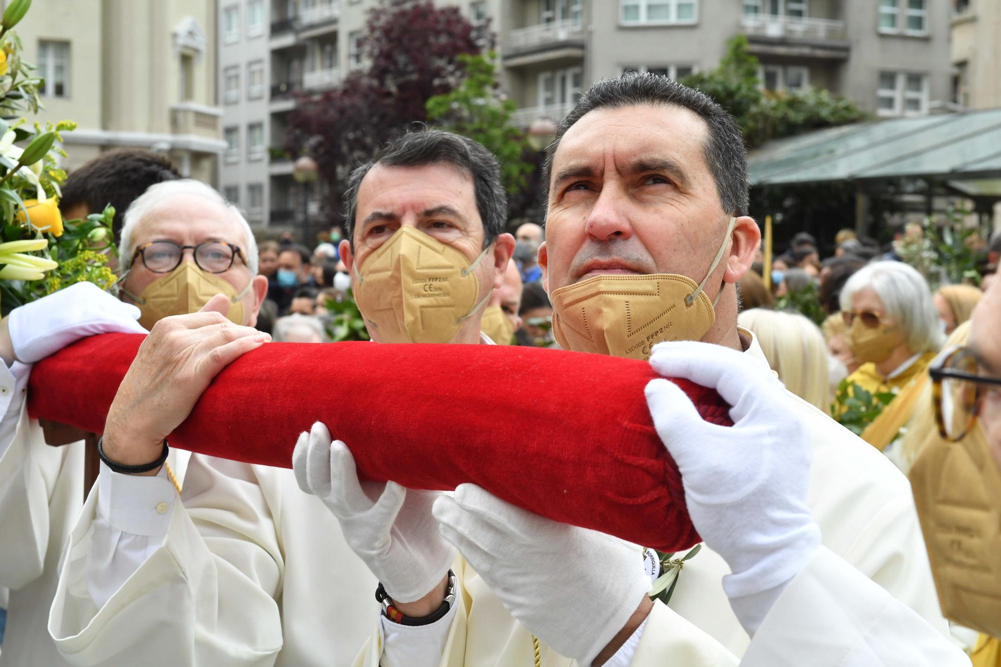 La procesión de la borriquilla en A Coruña