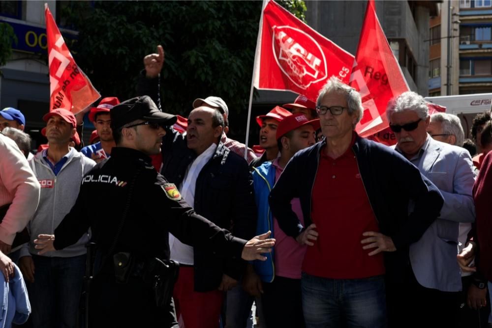 Manifestación del 1 de Mayo en Murcia