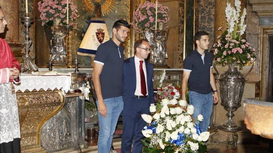 La plantilla se vuelve a encomendar a la virgen del pilar