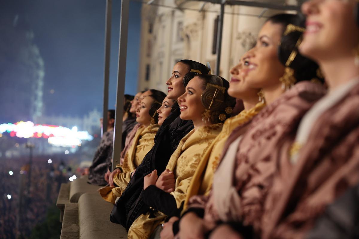 El castillo del sábado 7 de las Fallas 2026, en imágenes