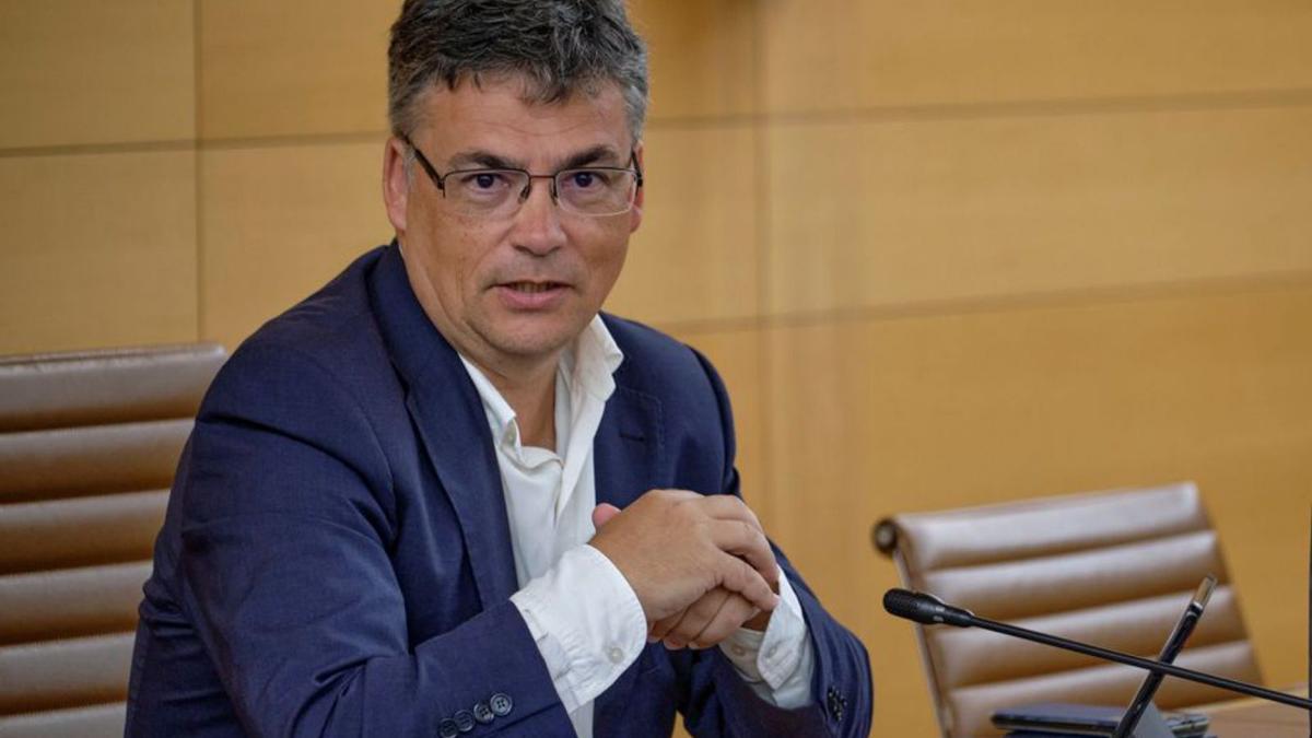 Javier Parrilla, island councilor for the primary sector.
