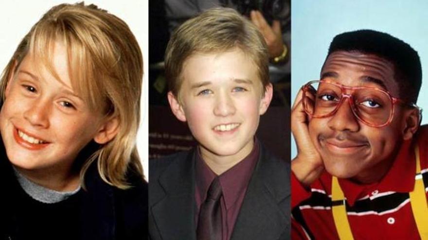 Macaulay Culkin, Haley Joel Osment y Jaleel White.