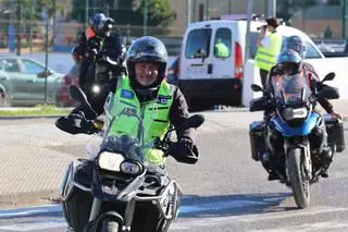 Las imágenes de la 'Ruta contra la polio' en Ibiza