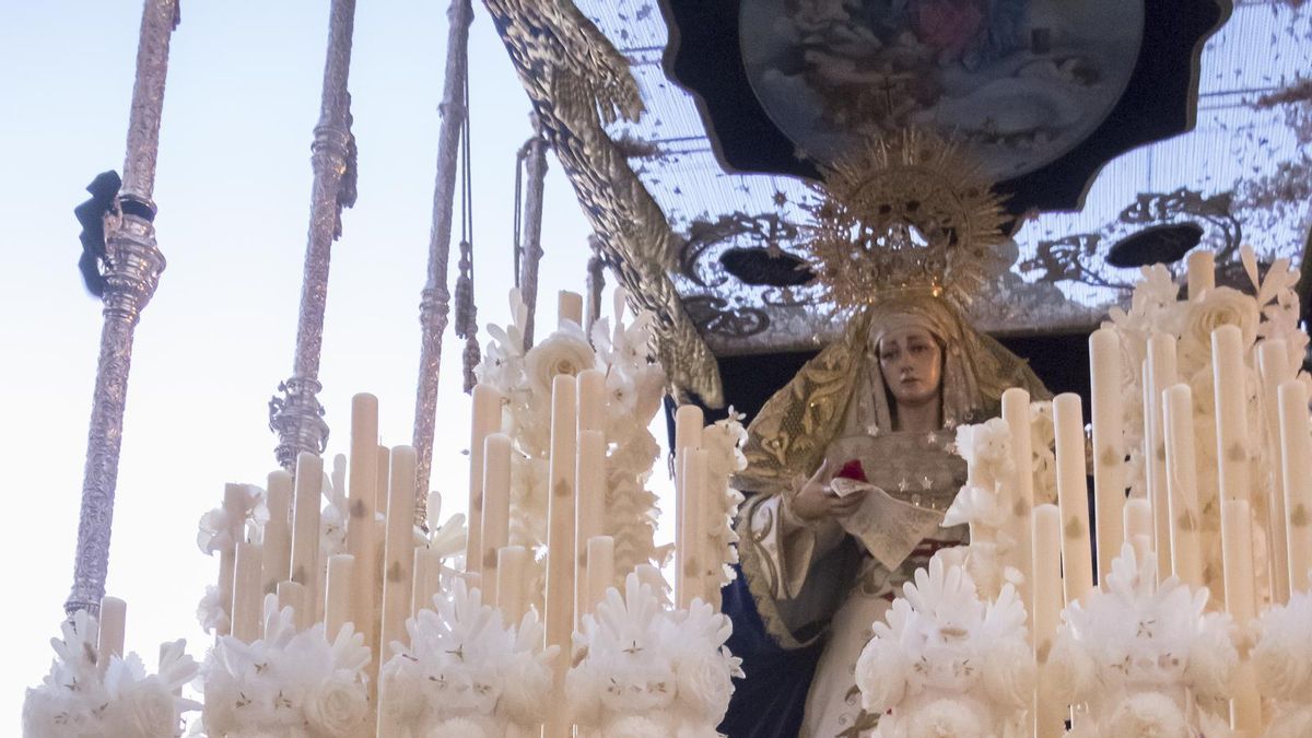 Procesión de La Humildad, en Zaragoza.