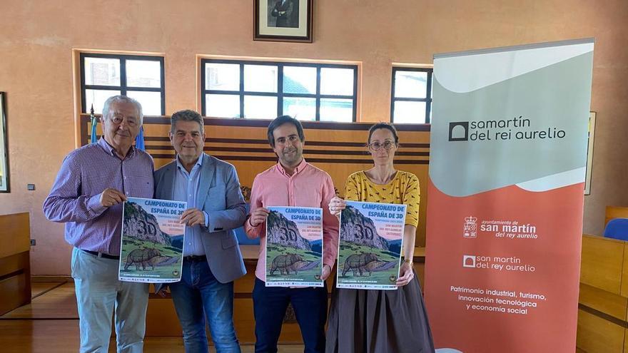 San Martín da en la diana (tridimensional): el campeonato de España de tiro con arco 3D reunirá este fin de semana a 244 deportistas en la Campa del Abeduriu