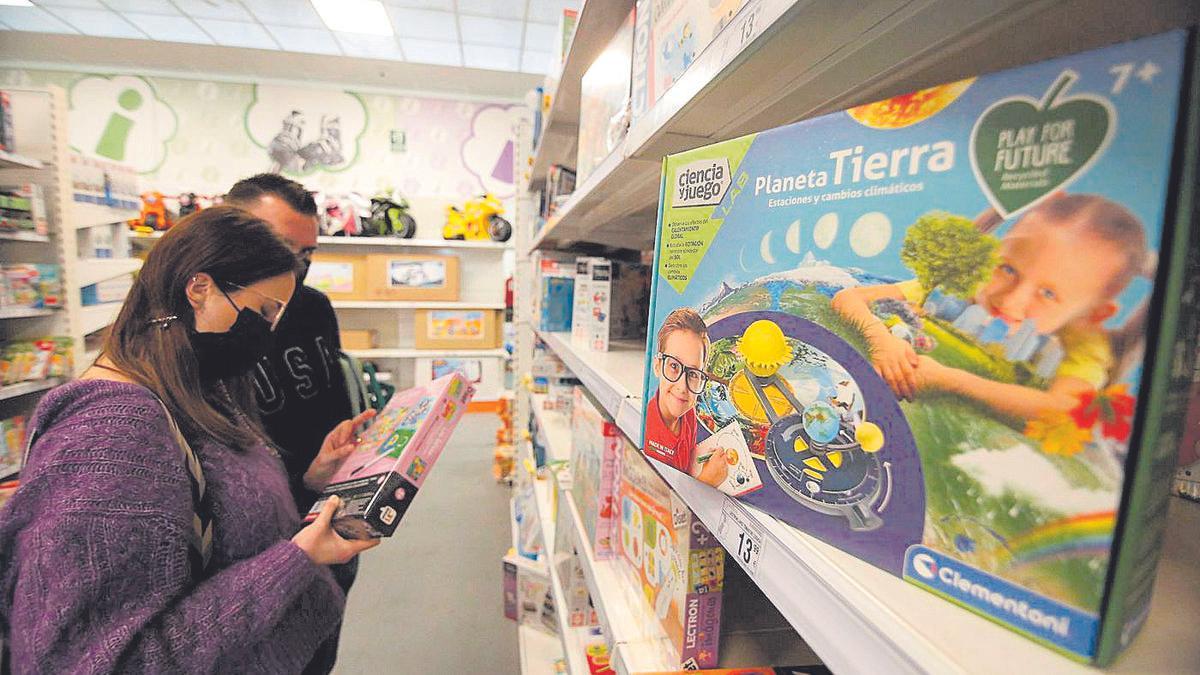 Juego ambiental en una tienda de Córdoba