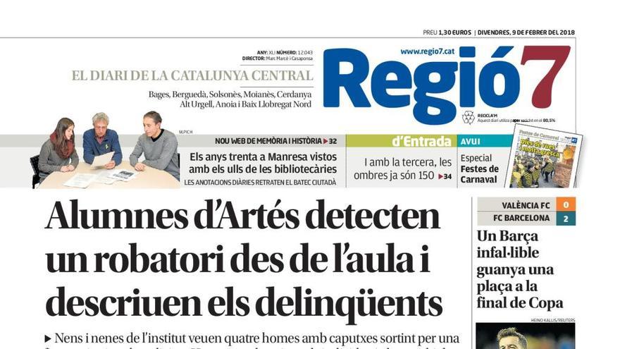 Què diuen els titulars en paper d&#039;aquest divendres?