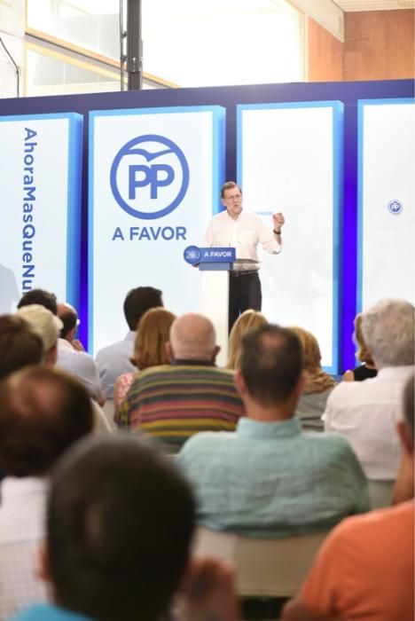 Mitin de Mariano Rajoy en el Auditorio de Murcia