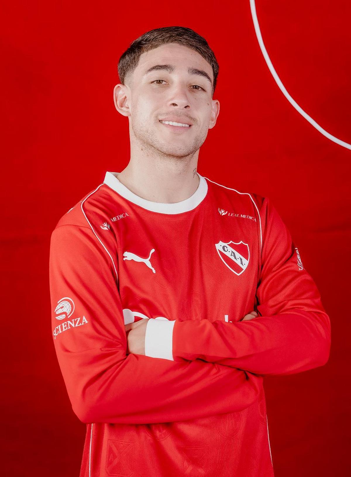 Santiago Montiel, futbolista de Independiente de Avellaneda