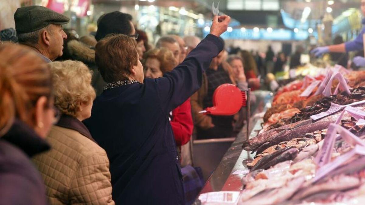 Imagen de una pescadería.