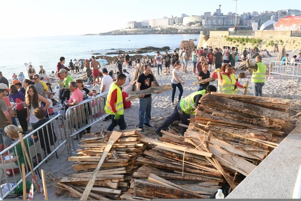 La noche de San Juan A Coruña 2017