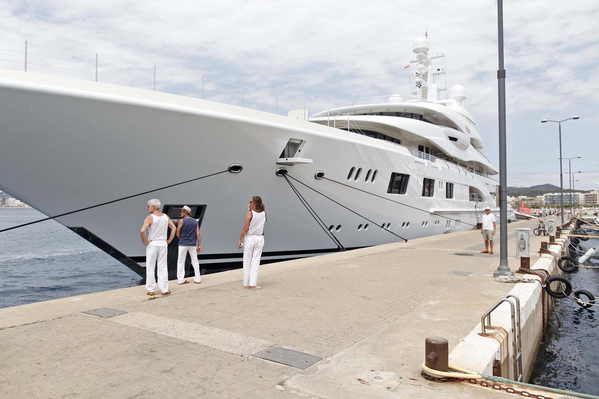 El «Valerie» ucraïnès, al port de Palamos