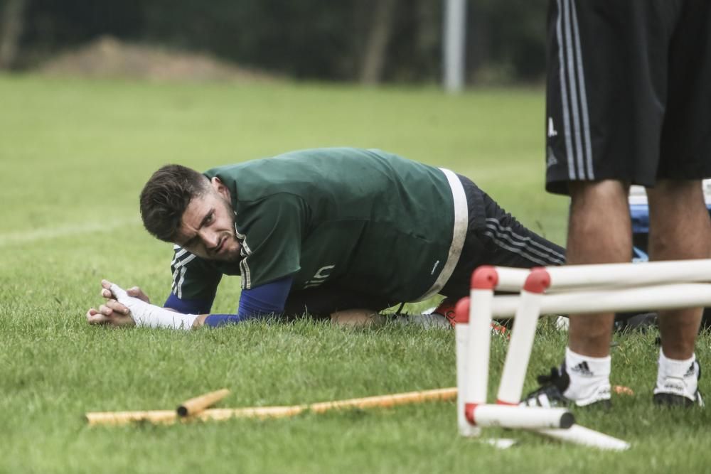 Entrenamiento del Real Oviedo