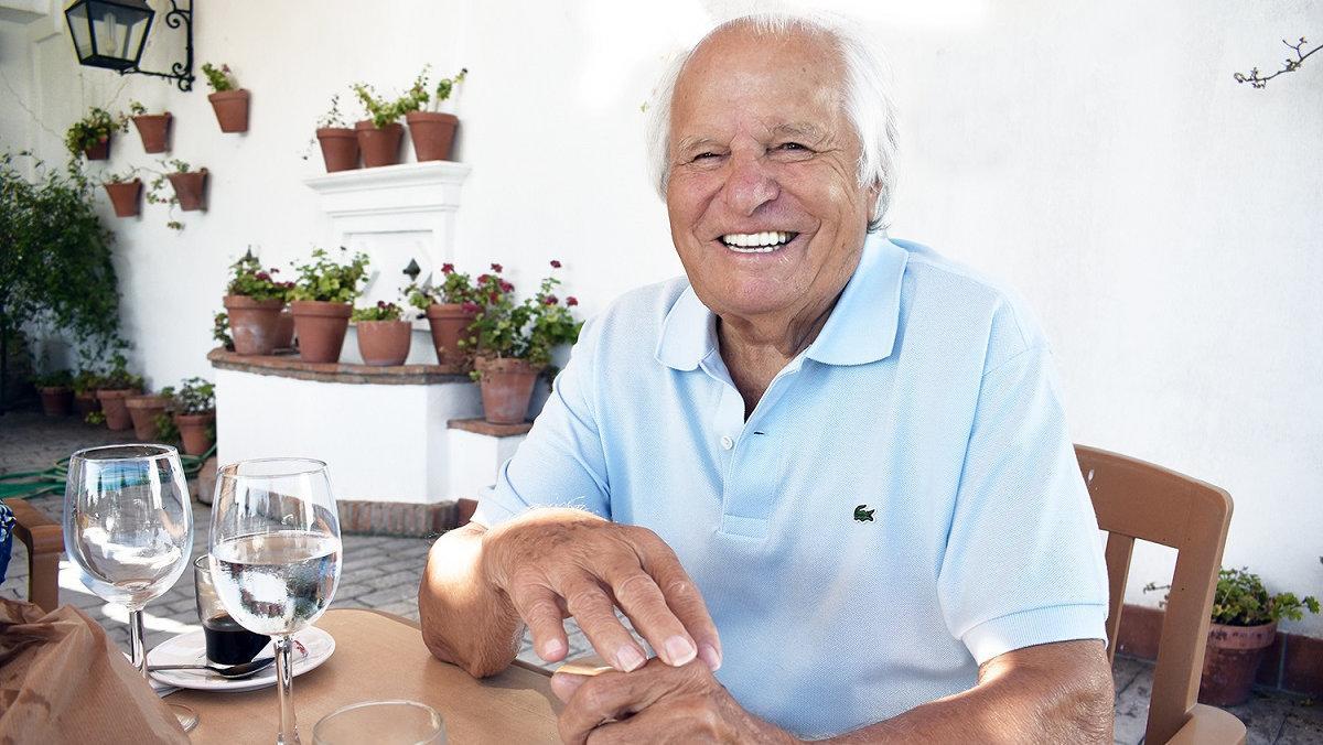 El Cordobés, durante la entrevista.