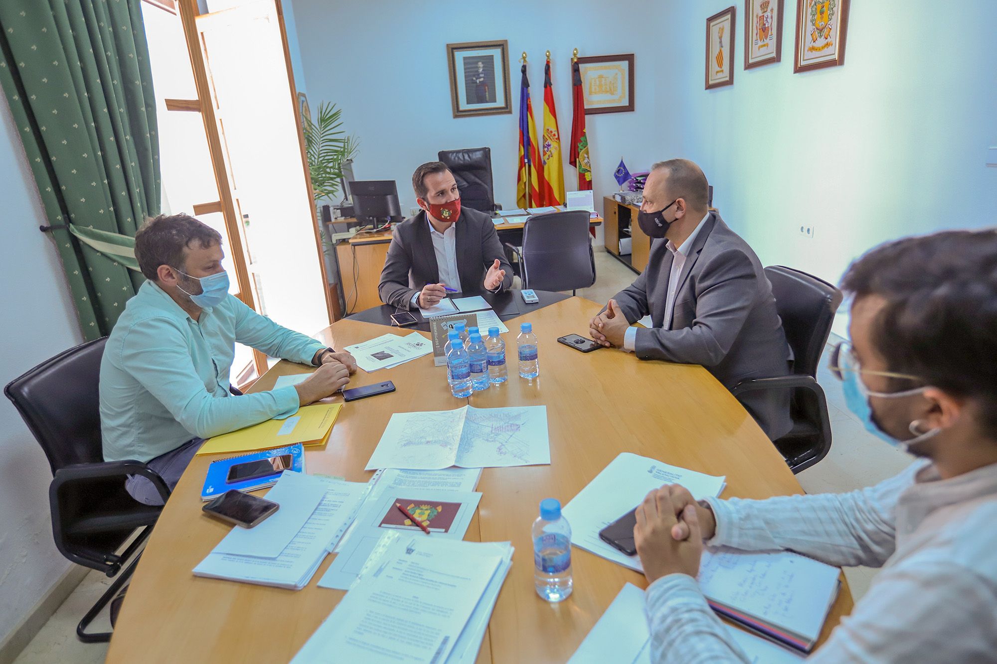 Ayuntamiento y Generalitat actuarán en la calle Pardo Bazán de Callosa para evitar su hundimiento