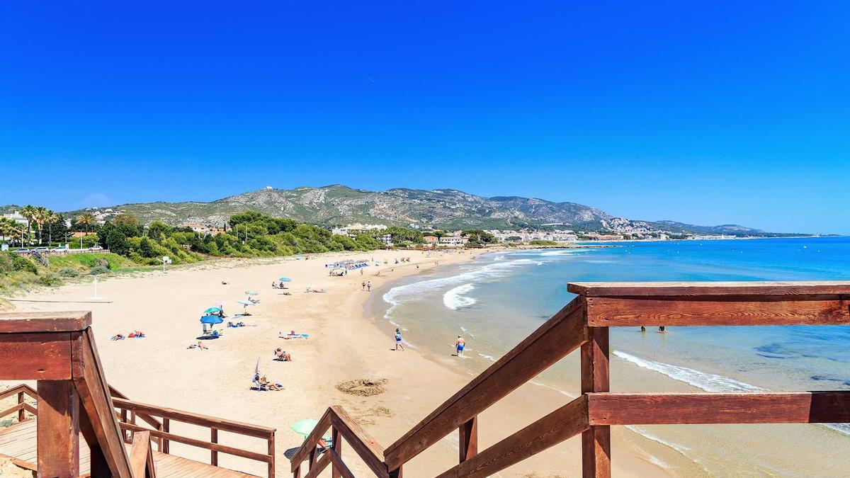 Playa La Romana de Alcossebre (Castelló).