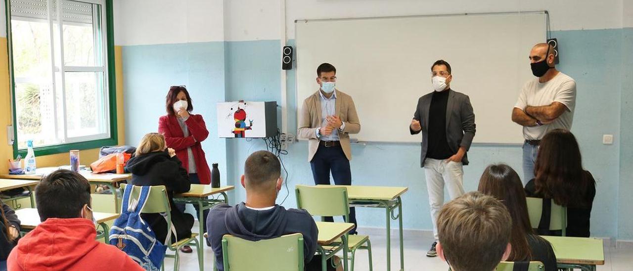 Charlas sobre acoso escolar en institutos de Los Realejos