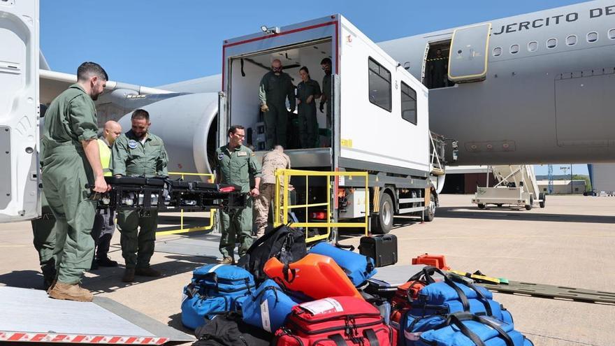 Así es la UMAER, el equipo sanitario de élite que trae de vuelta a España a Álex García