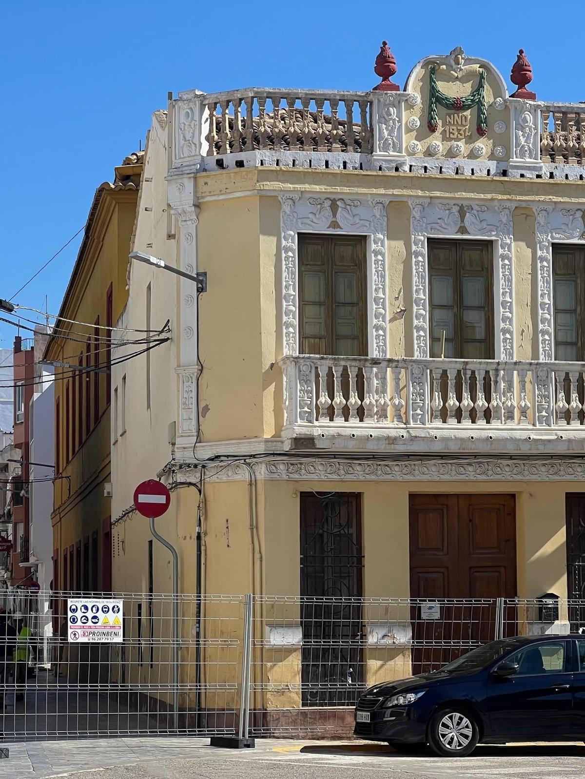 Las obras en la Casa dels Mestres y les Escoles Velles.