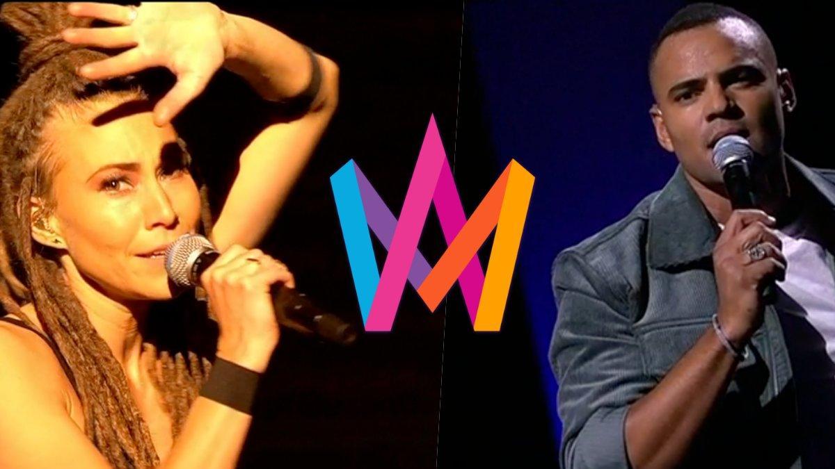 Mariette y Mohombi, finalistas del Melodifestivalen 2020