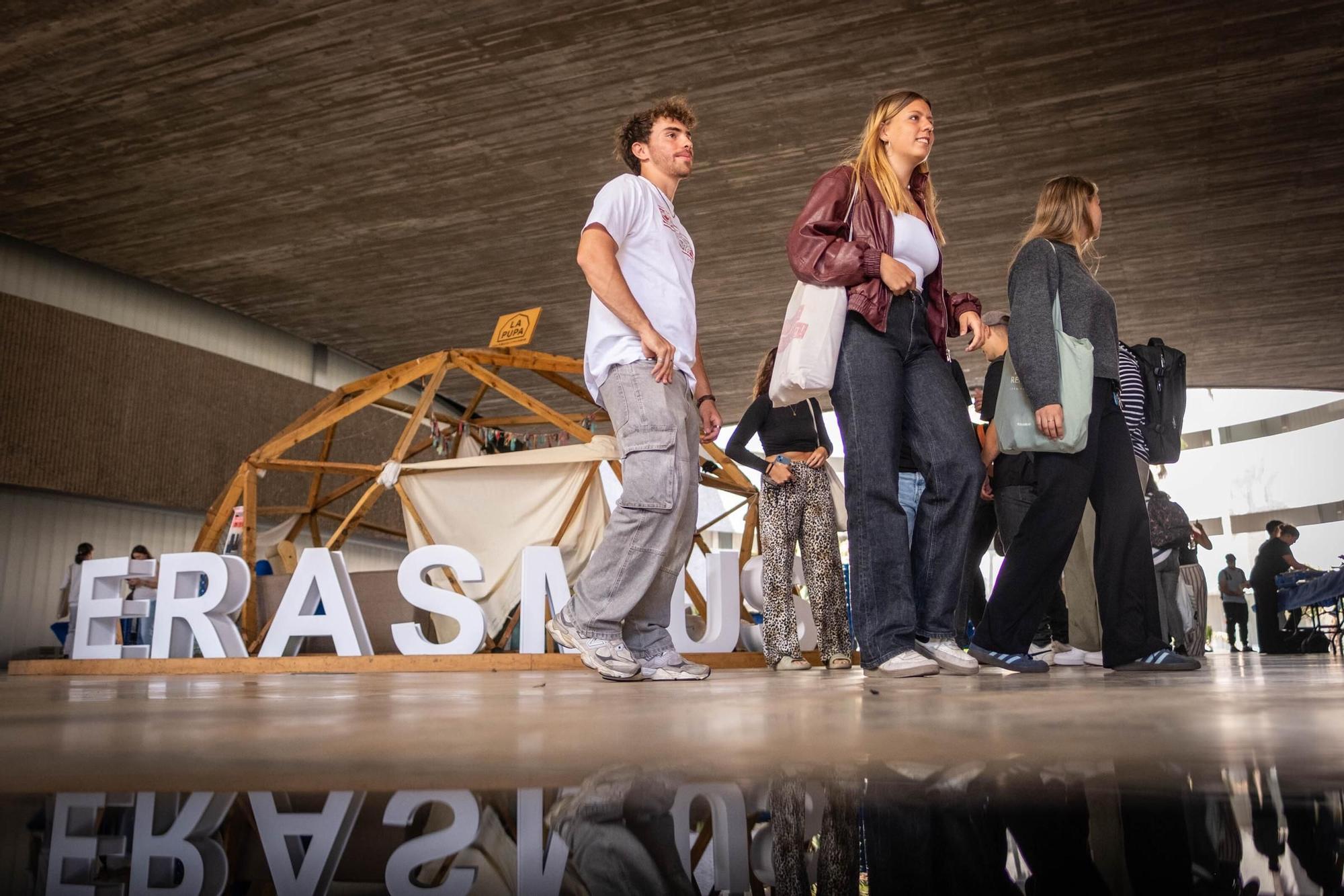 Acto de bienvenida de la ULL para estudiantes de movilidad