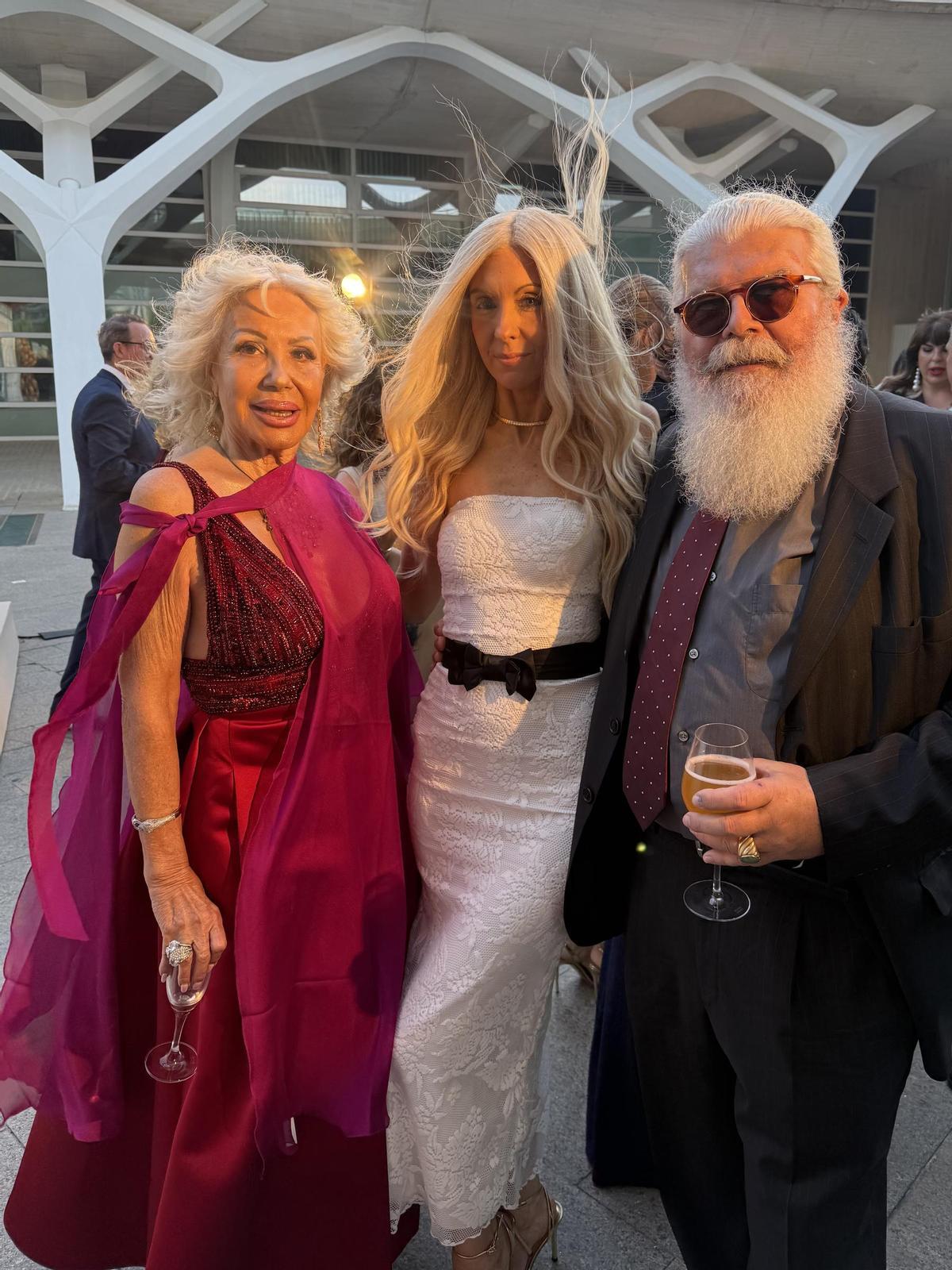 Coté Soler, Natalia Jiménez y David Philips.