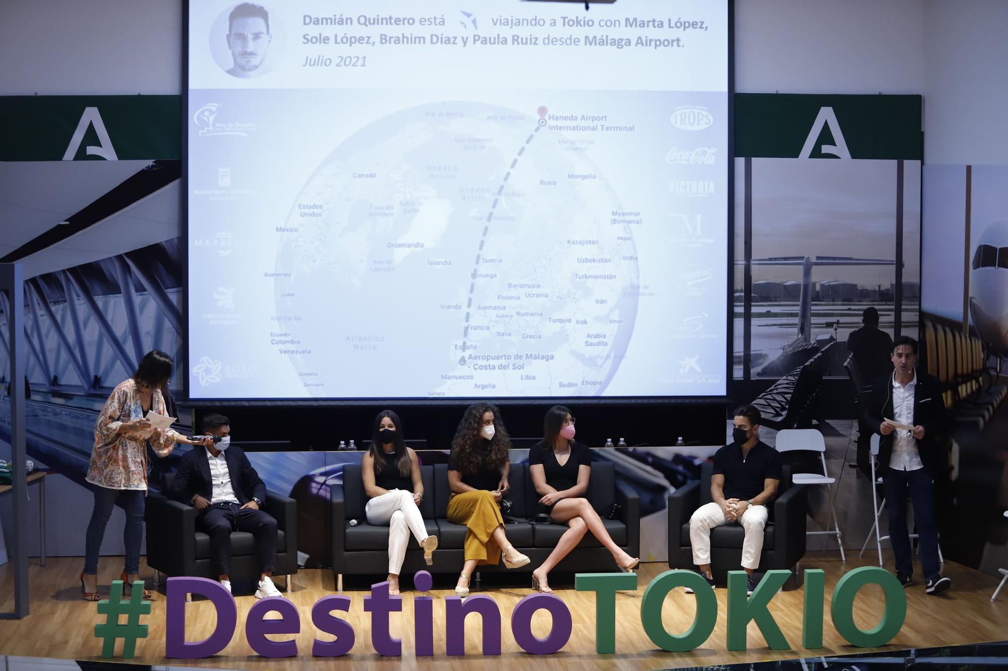 Gala de los deportistas malagueños que viajarán a Tokyo 2020