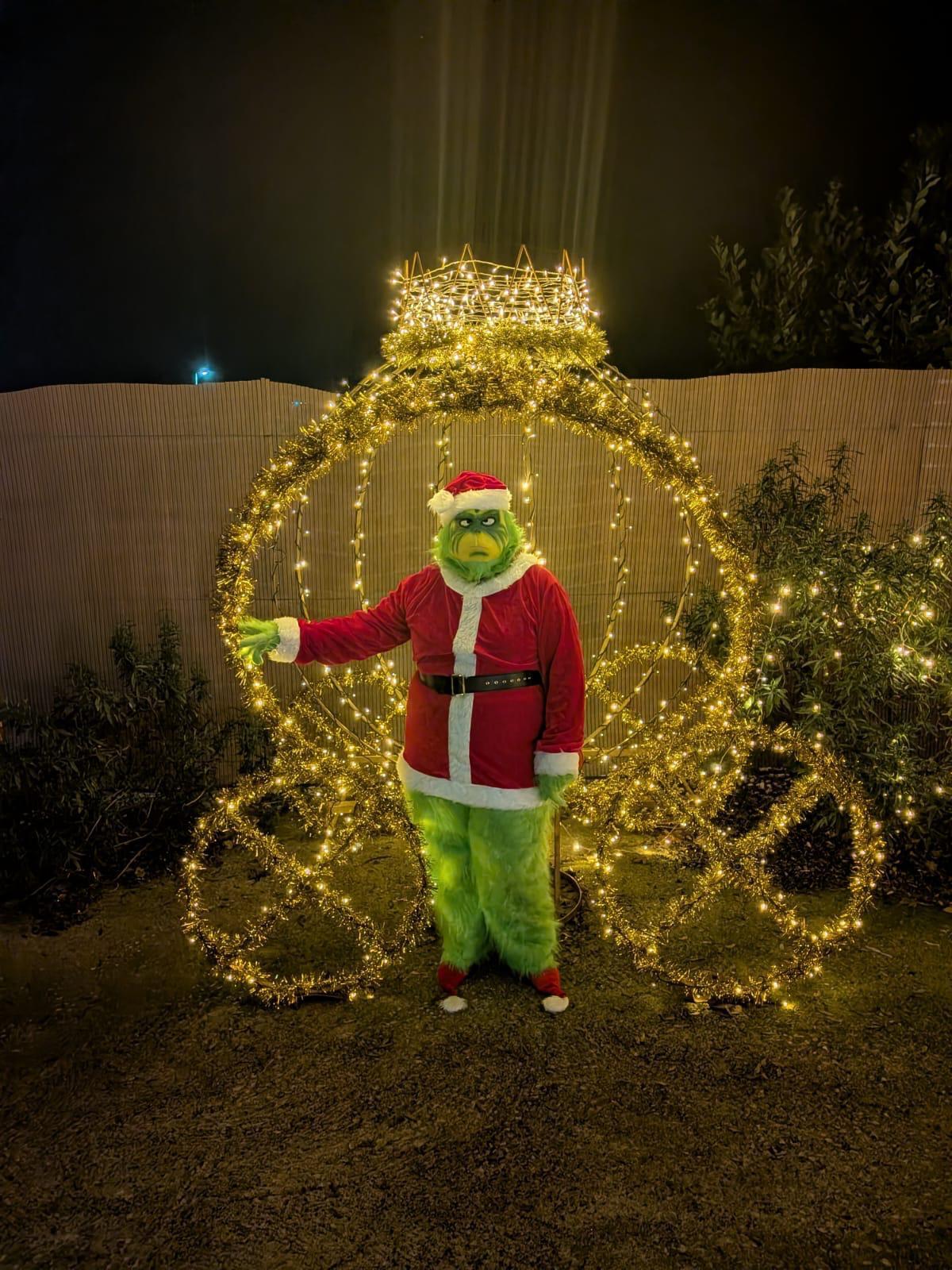 Galería | Casa con iluminación navideña