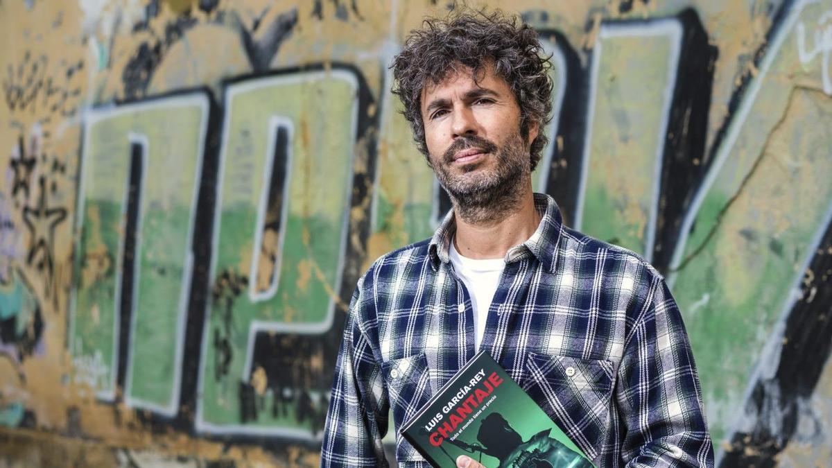 El autor vigués 
de novela negra Luis
García-Rey.