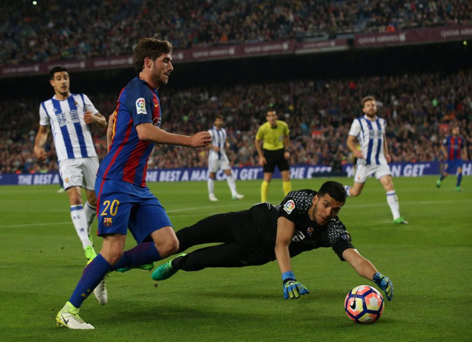 Liga: Barcelona - Real Sociedad