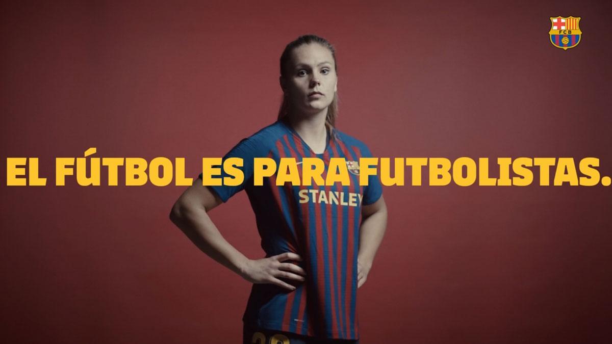 El Barça celebra el Día de la Mujer con un vídeo donde reivindica el fútbol para todos