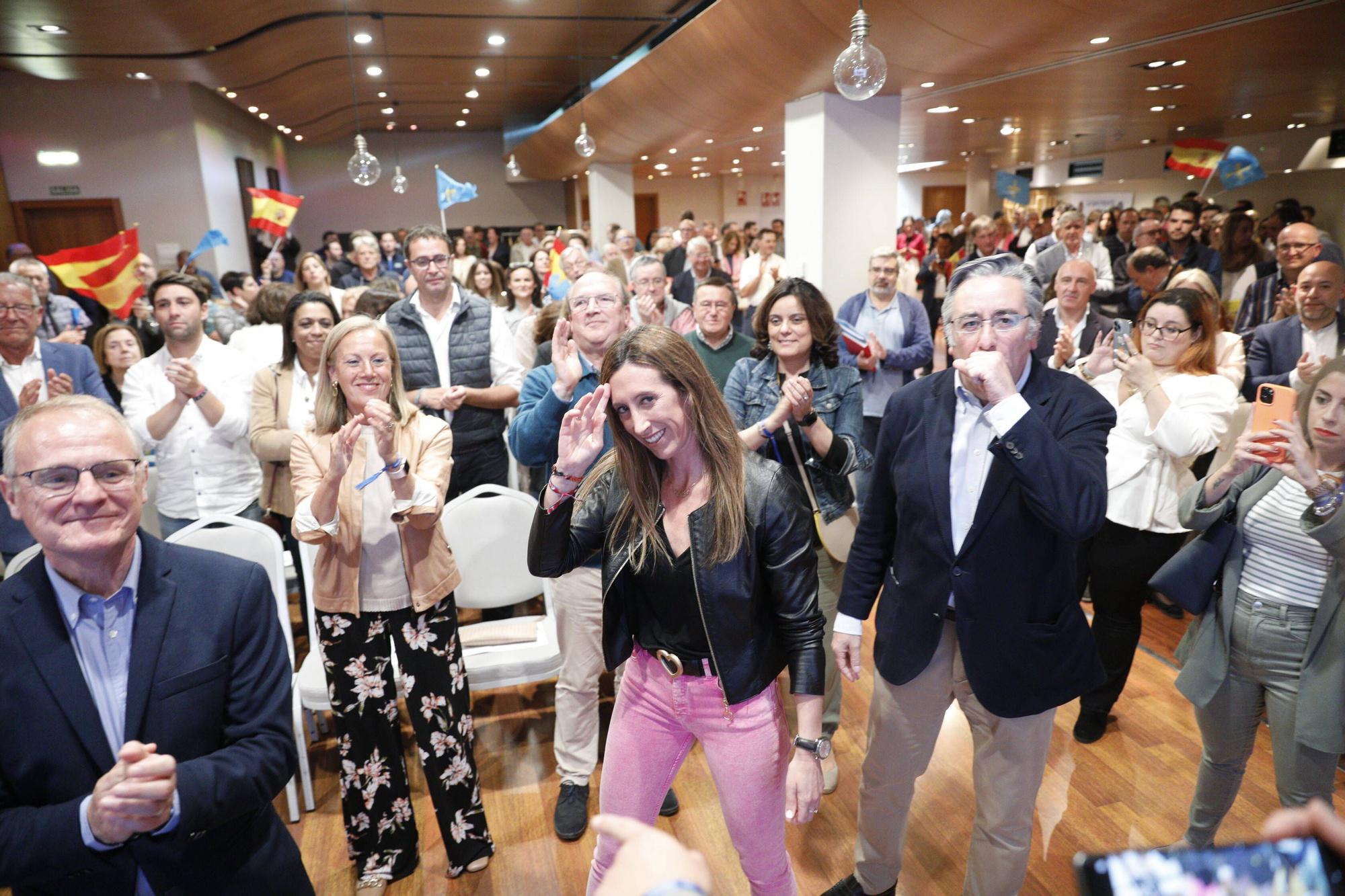 El cierre de campaña del PP en Gijón, en imágenes