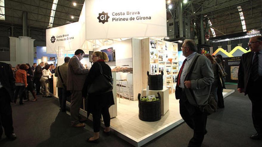 Estand del Patronat Girona Costa Brava al Saló de Turisme.