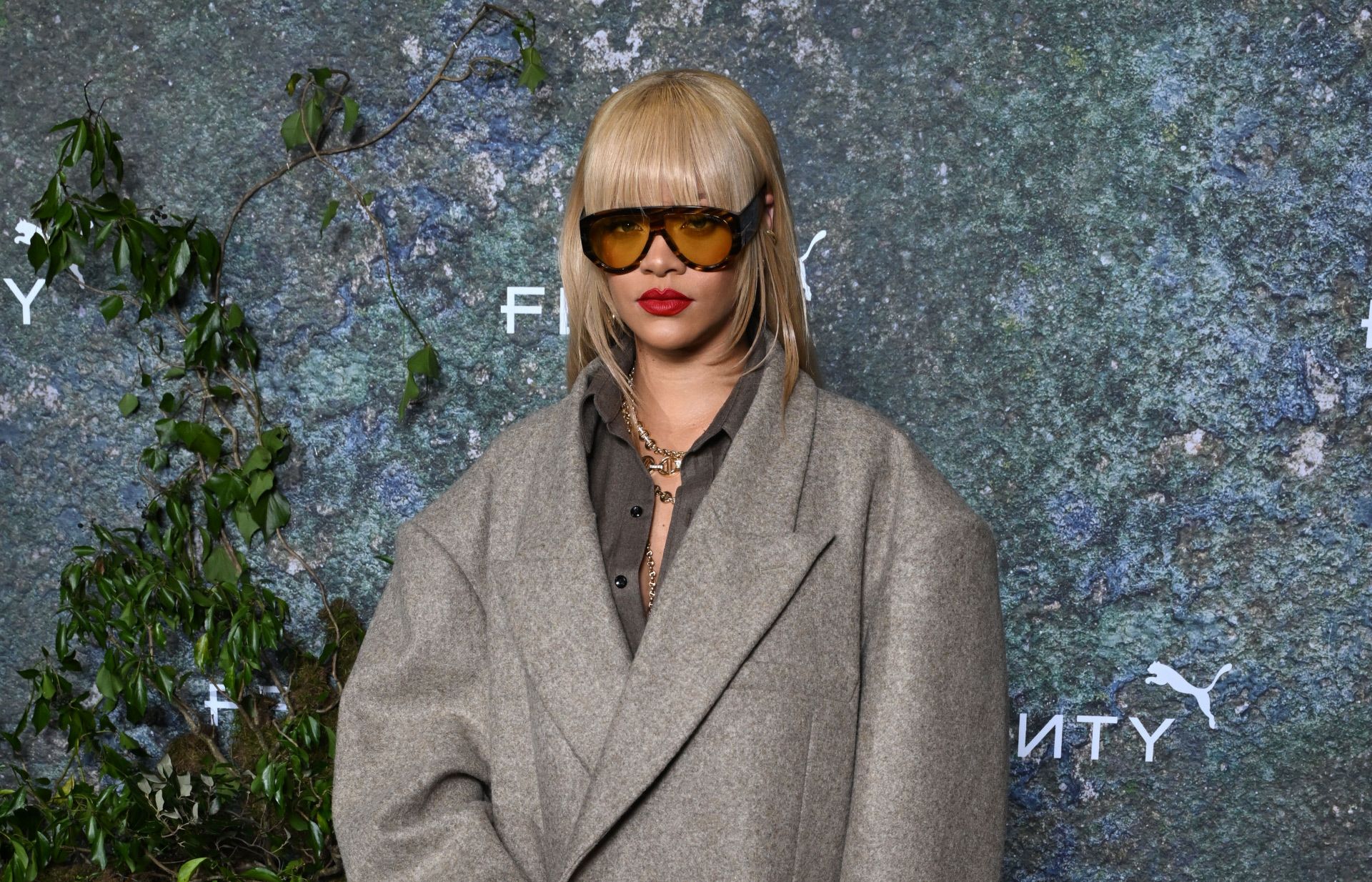 Rihanna en la presentación de la nueva colección de 'Puma x Fenty'