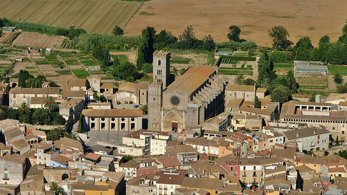 Imatge d'arxiu dels habitatges del nucli històric de Castelló.