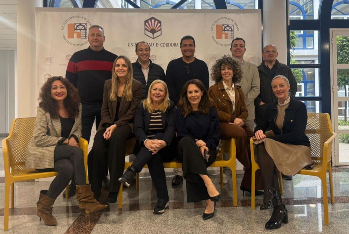Nuevo equipo decanal de la Facultad de Ciencias del Trabajo de la UCO.