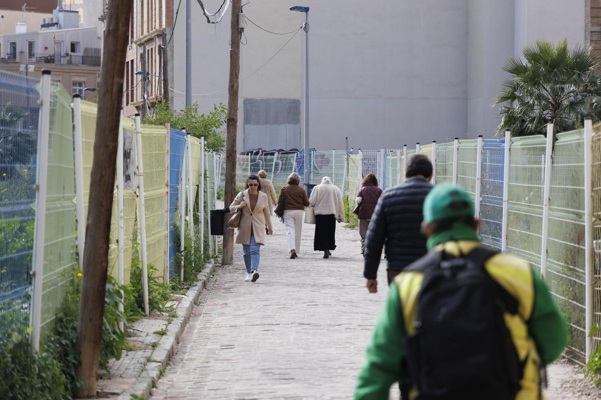 Calle Moreria, en Cartagena
