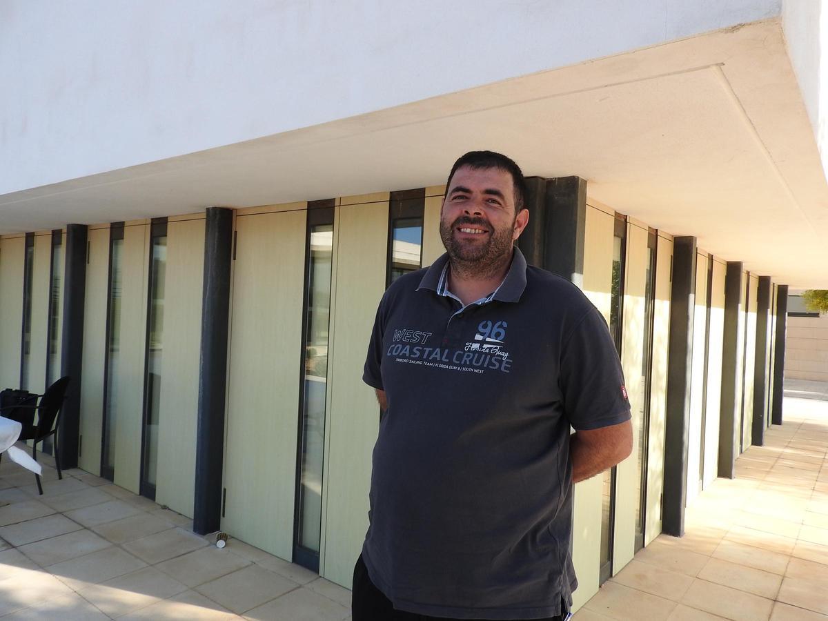 Iván Pérez, representante de la Cofradía de Pescadores de Formentera
