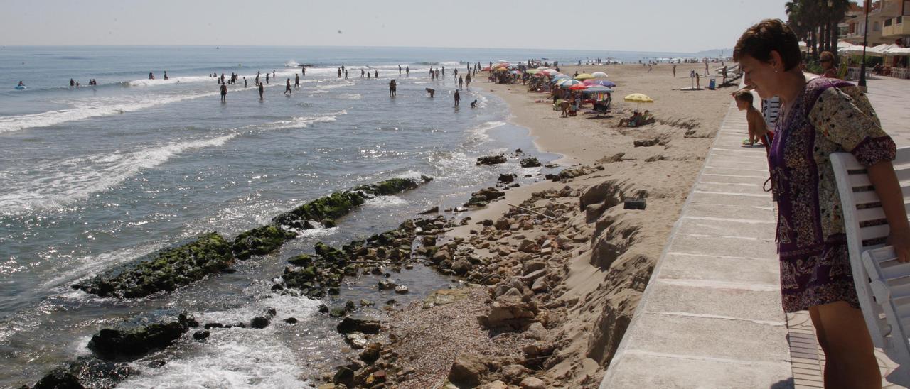 La playa de Les Palmeres de Sueca