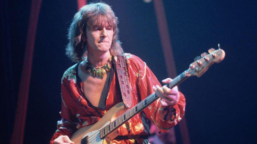 Chris Squire en los años 70.