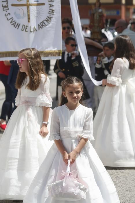 Procesión marinera en San Juan de la Arena